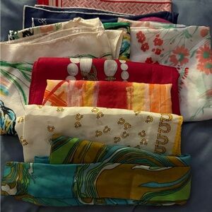 Vibrant Silk Scarf Collection